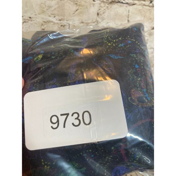 Chico's Silk Kimono Top Womens Large Paisley Beaded Dark Romantic Sheer - Picture 9 of 12